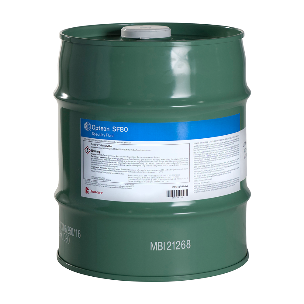 Refrigerante Opteon Sf80 20.43 Kgs - FREON 