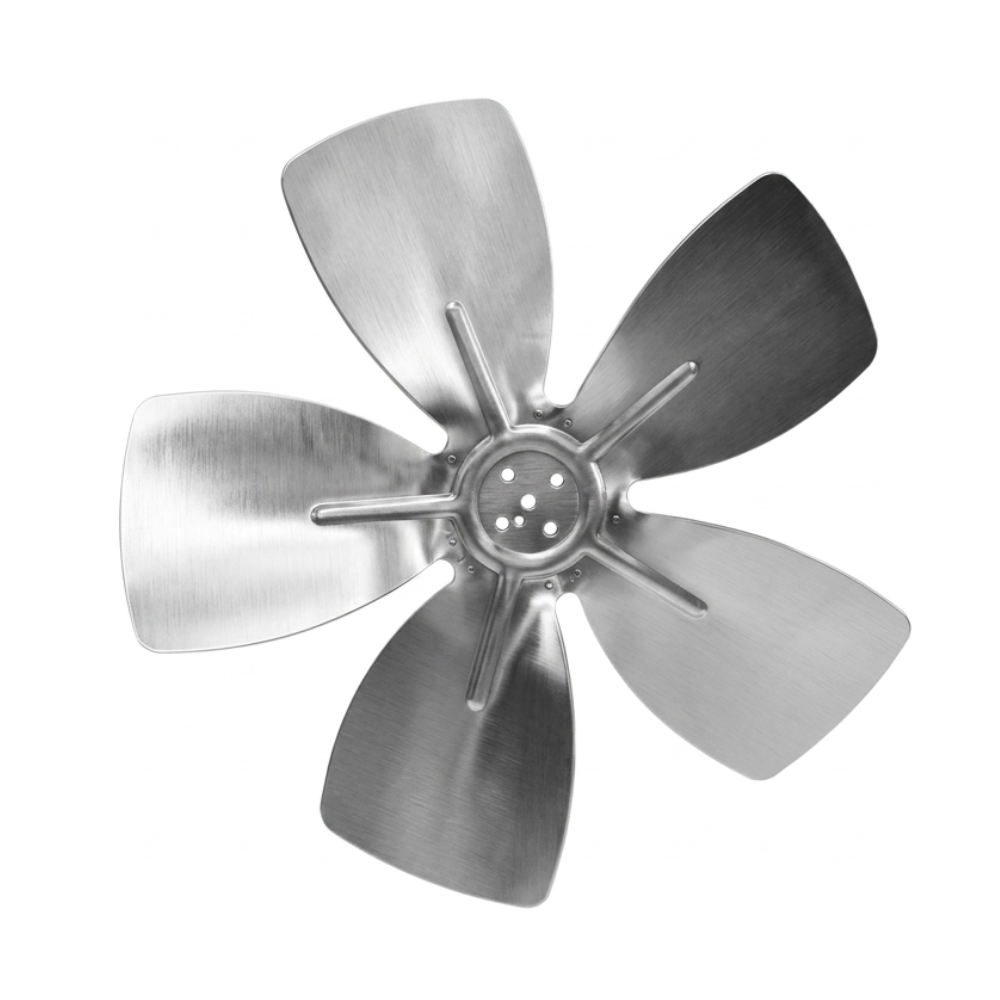 [ASPMETVA105HB] Aspa Aluminio 10" 5 Hojas con buje 