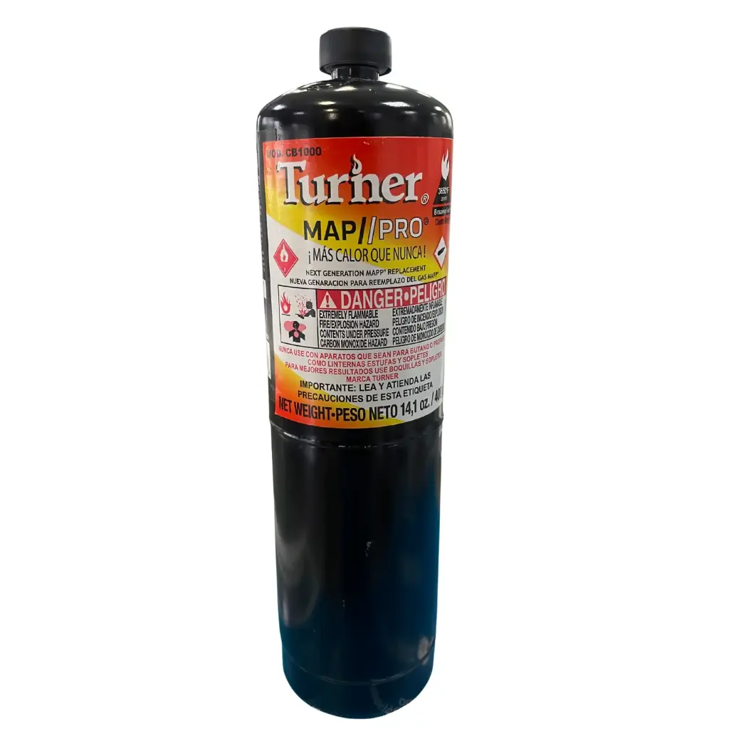 Tanque de gas Turner Negro CB-1000 - BARRETO