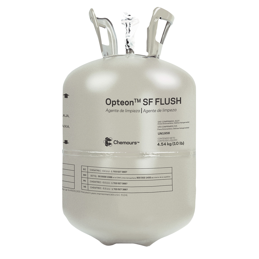 Boya de Opteon SF Flush de 4.54 kg - CHEMOURS