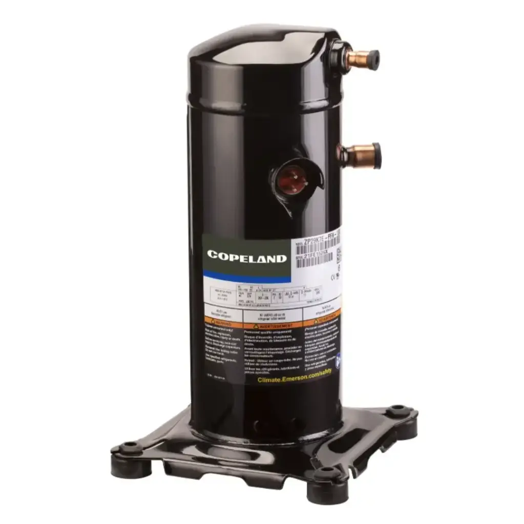 Compresor hermético para R22/R404 de .33 HP 220/3/60- Copeland