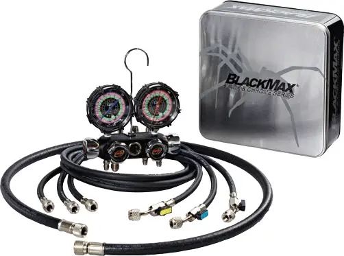 CPS MANIFULD PREMIUM BLACK MX 4VALVULAS R134 404A R410 R22