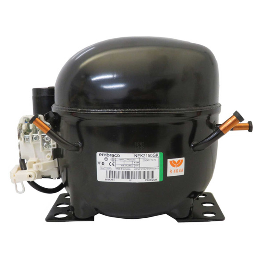 Compresor Hermético para R404A de 3/4 HP Monofásico 115/1/60 - EMBRACO