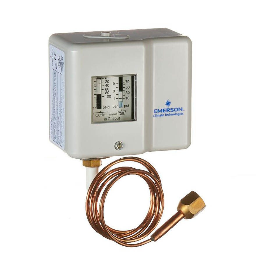 Presostato de Baja con Capilar (PCN 099013) - COPELAND 