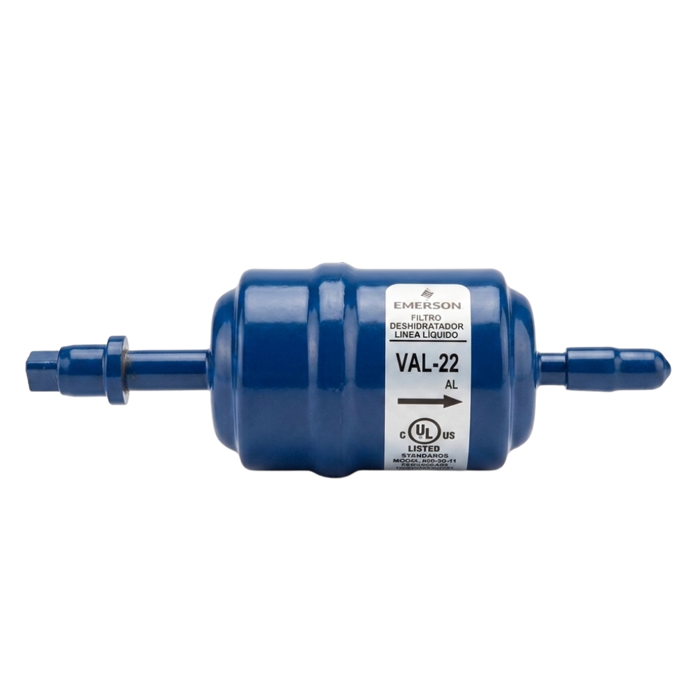 Filtro Deshidratador VAL22AI comercial sellado 1/4 soldar- Copeland