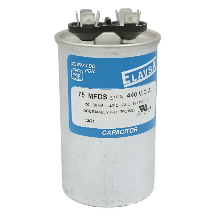 [CAPKRO75 370] Capacitor de trabajo 75 MFD 370V - ELAVSA