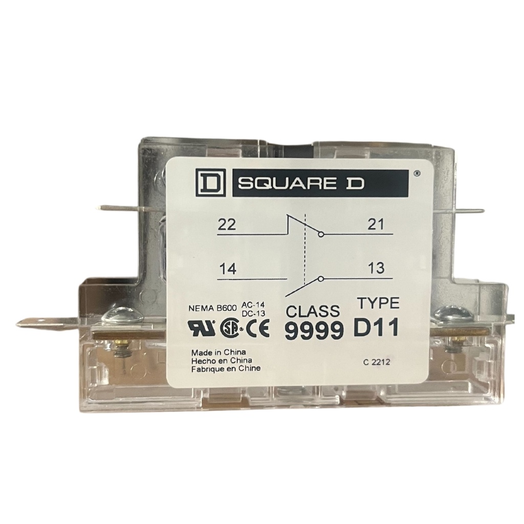 [CTRSQUD11] Auxiliar para contactor Serie B - SQUARE D