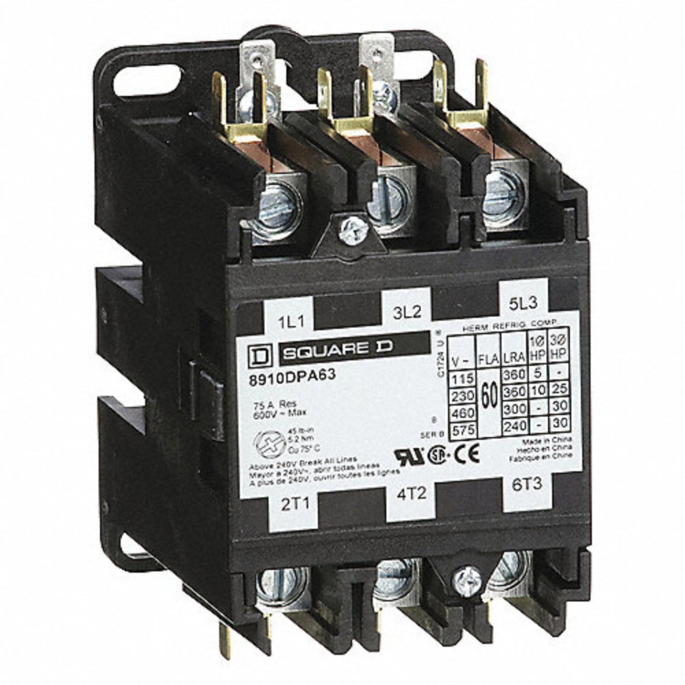 Contactor DPA33 Serie C 39 con 10 HP 220v - SQUARE D