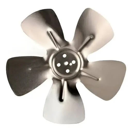 [ASPMETVA105H] Aspa Aluminio 10" 5Hojas sin buje 