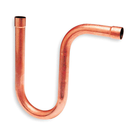 [COBTRA158SUCC] Cobre Trampa Succión 1 5/8 Tipo P