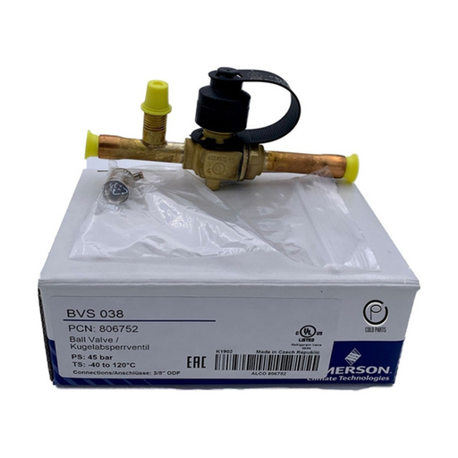 [VBOEME-BVSS-038] Válvula de Bola con pivote 3/8 soldar - (PCN 081014)- Copeland